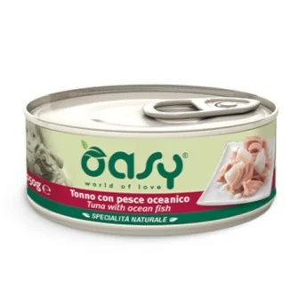 Oasy Natural umido al tonno con pesce oceanico