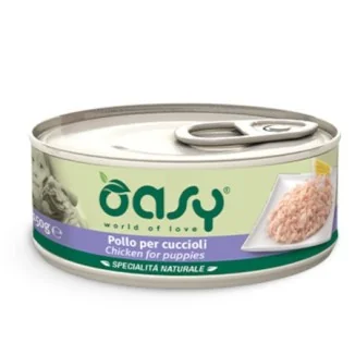 Oasy Natural umido Puppy al pollo