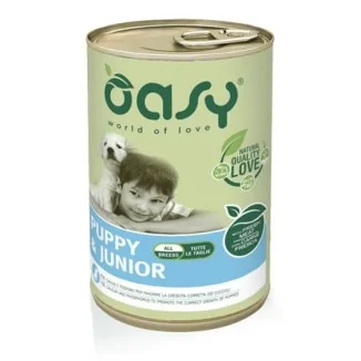 Oasy Lifestage Puppy&Junior patè
