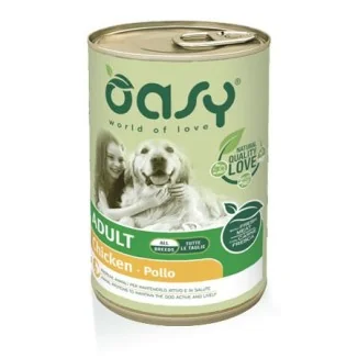 Oasy Lifestage Adult Dog patè al pollo