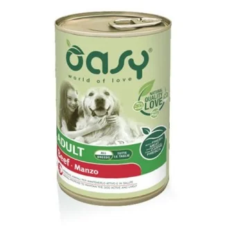 Oasy Lifestage Adult Dog patè al manzo