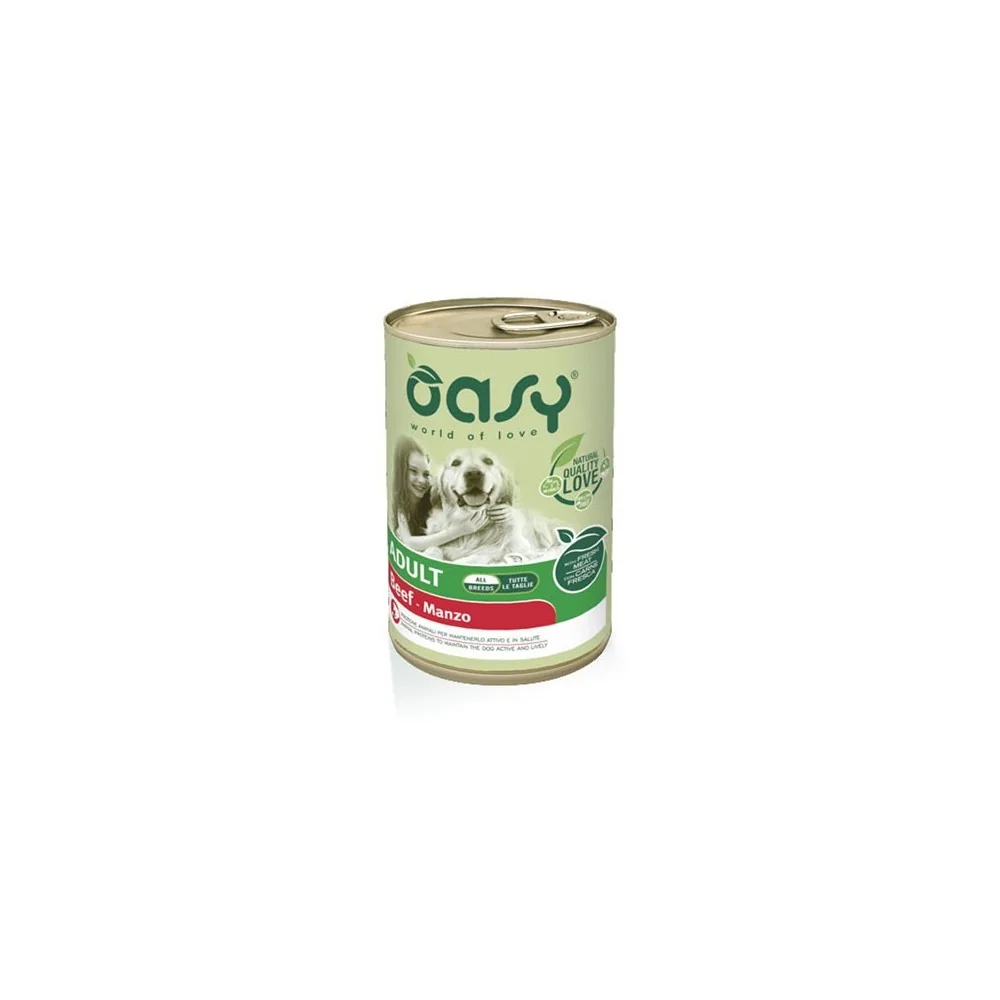 OasyOasy Lifestage Adult Dog patè al manzo