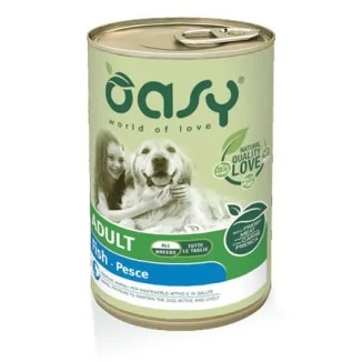 Oasy Lifestage Adult Dog patè al pesce