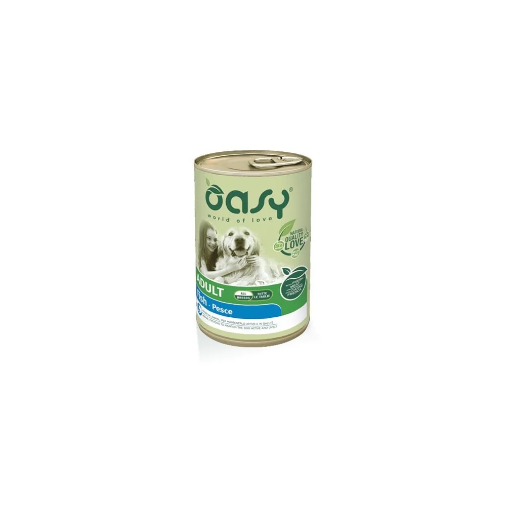 OasyOasy Lifestage Adult Dog patè al pesce