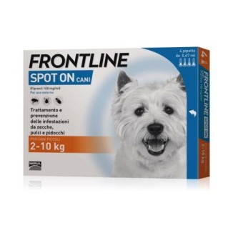 Frontline spot on per cani piccoli