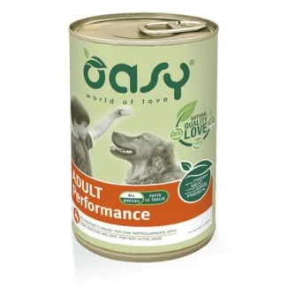 Oasy Lifestage Adult Dog Performance patè
