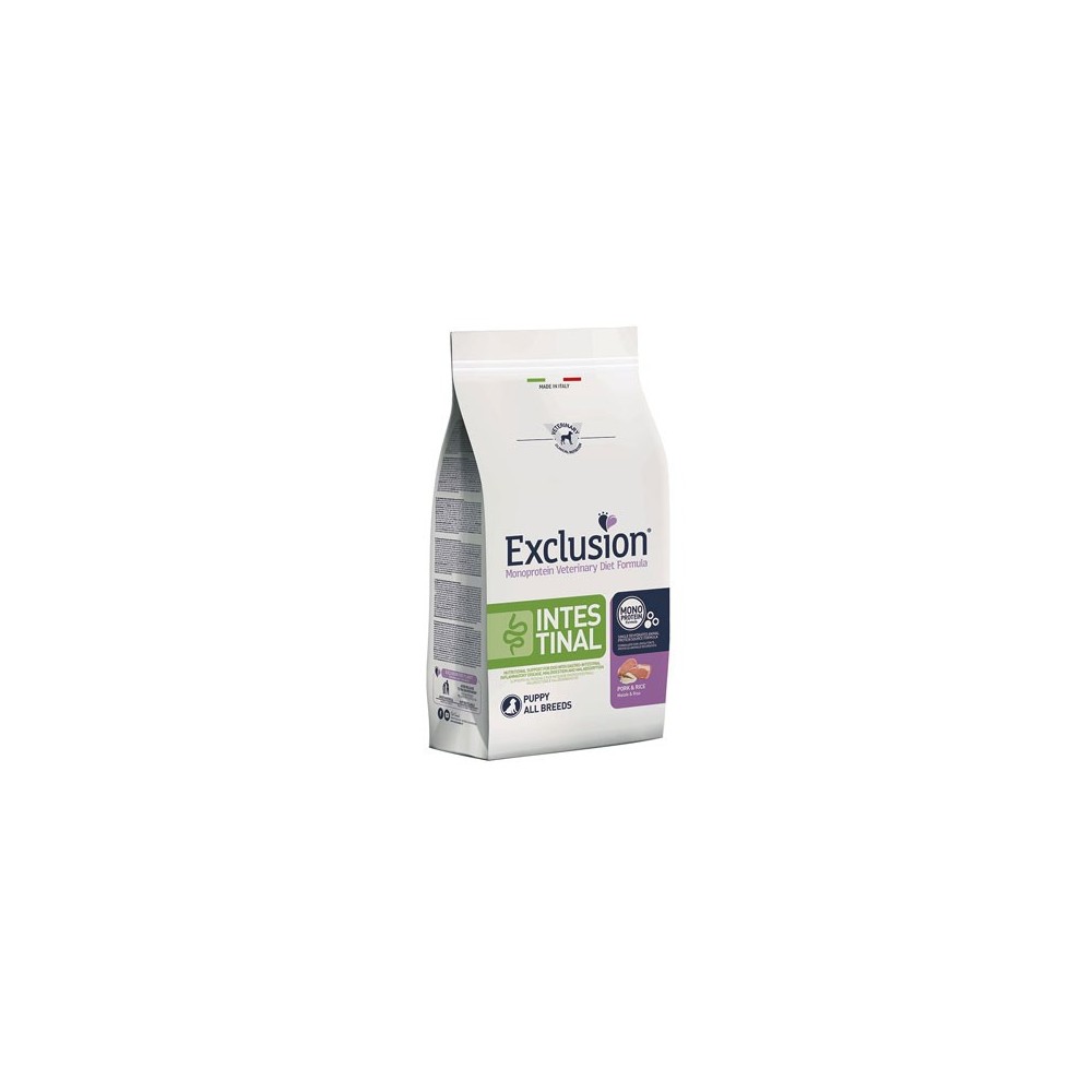 Exclusion Diet Intestinal Puppy all breeds maiale e riso