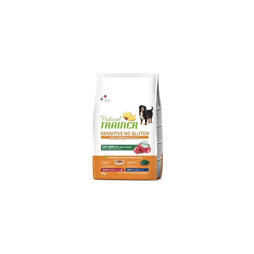 Natural TrainerNatural Trainer Sensitive Adult Medium/Maxi (agnello)