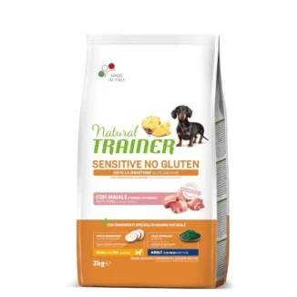 Natural Trainer Sensitive Adult Small & Toy (maiale)