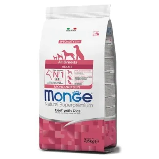 Monge Natural Superpremium All Breeds Monoprotein (manzo)