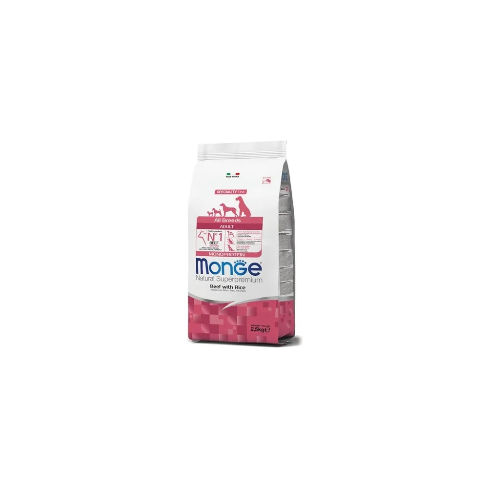 MongeMonge Natural Superpremium All Breeds Monoprotein (manzo)
