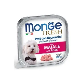 Monge Fresh paté e bocconcini con maiale