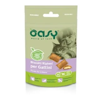 Oasy per gattini biscotti ripieni