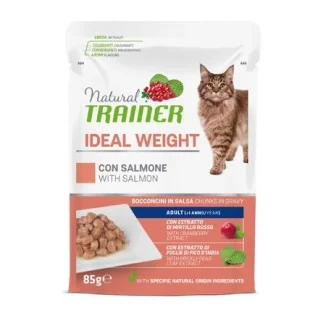 Natural Trainer Ideal Weight bocconcini in salsa con salmone