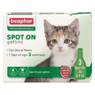 Beaphar Protezione Naturale spot on per gattini