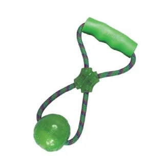 Kong Squeezz Ball con maniglia
