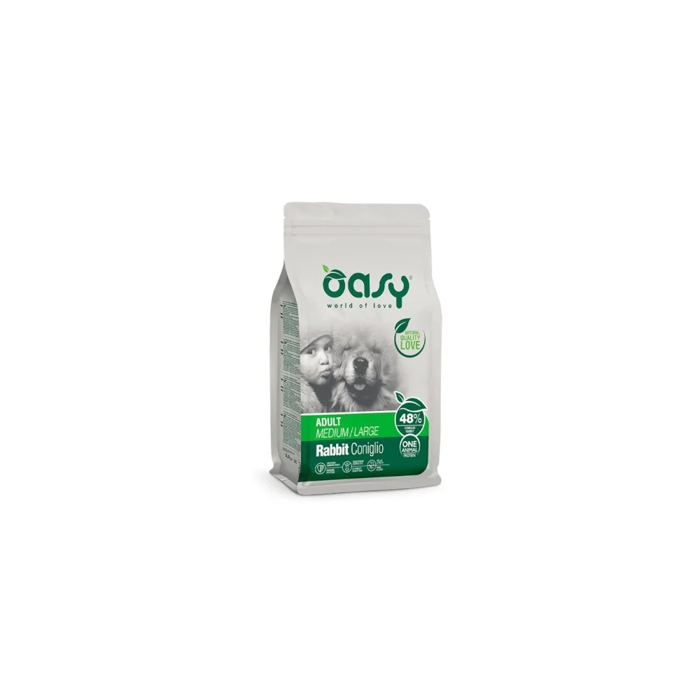 OasyOasy One Protein adult medium/large al coniglio