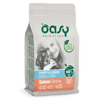 Oasy One Protein puppy & junior small/mini al salmone