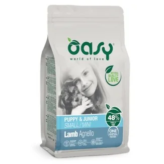 Oasy One Protein puppy & junior small/mini all’agnello