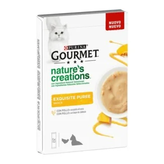 Purina Gourmet Nature’s Creations Exquisite Puree con pollo
