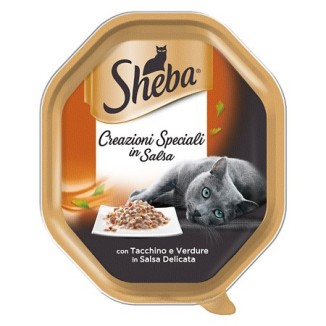 Sheba Creazioni Speciali in Salsa con tacchino e verdure