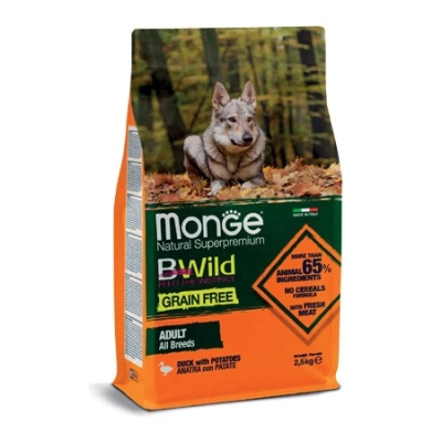 MongeMonge BWild Grain Free All Breeds (anatra e patate)