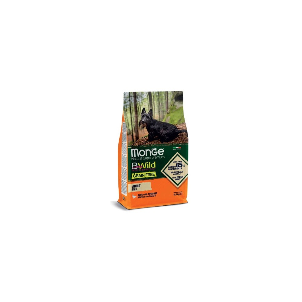 Monge BWild Grain Free Mini (anatra e patate)