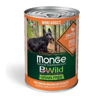 Monge BWild Grain Free bocconcini di anatra
