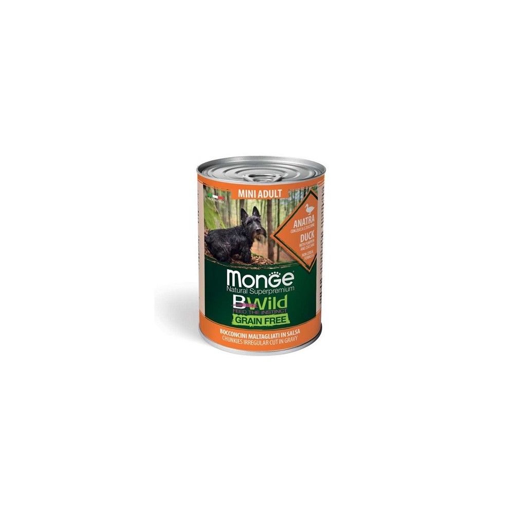 Monge BWild Grain Free bocconcini di anatra