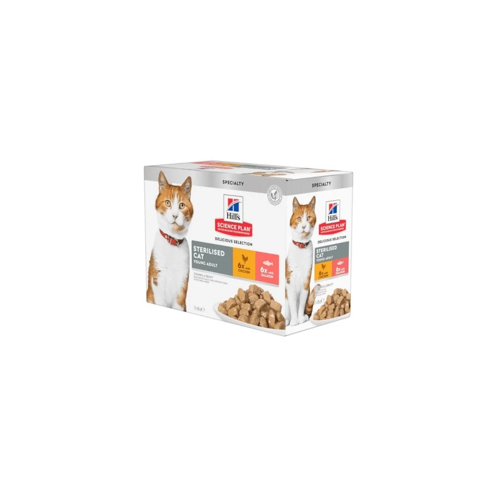 Hill'sHill's Science Plan feline Young Adult Sterilised bocconcini multipack