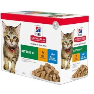 Hill's Science Plan feline Kitten bocconcini multipack