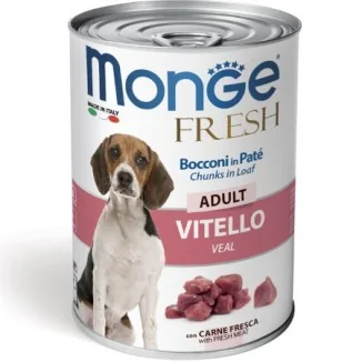 Monge Fresh bocconi in paté con vitello