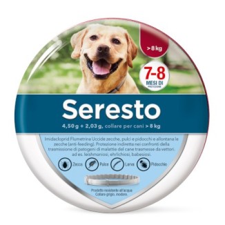 Elanco Seresto per cani oltre 8kg.
