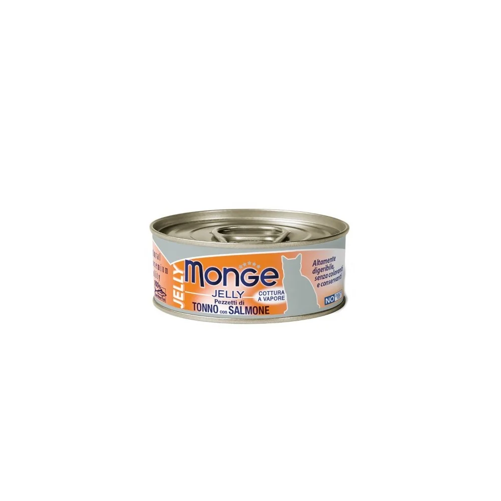 MongeMonge Natural in Jelly (tonno e salmone)