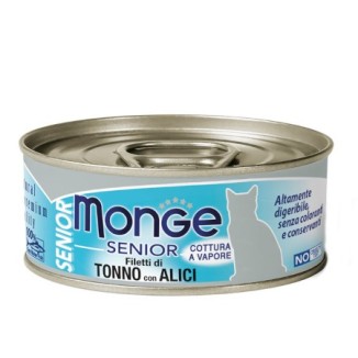 Monge Natural in Jelly senior (tonno e acciughine)