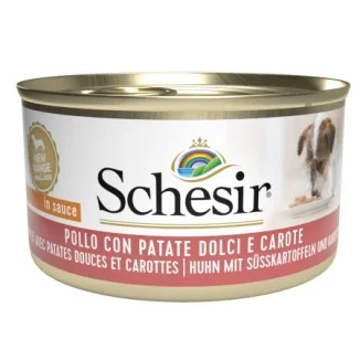 Schesir for small dog (pollo con patate dolci e carote)