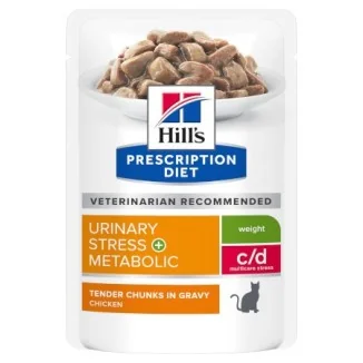 Hill's Prescription Diet c/d feline Urinary Stress + Metabolic umido