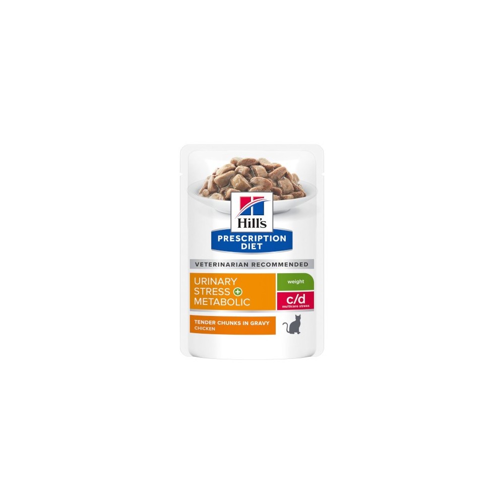 Hill's Prescription Diet c/d feline Urinary Stress + Metabolic umido