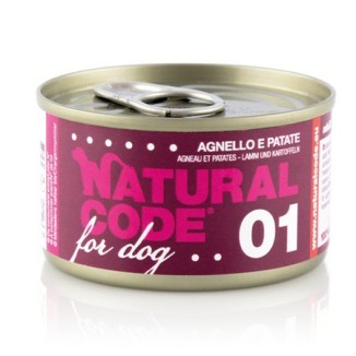 Natural Code for dogs 01 (agnello e patate)