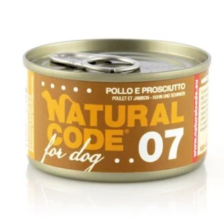 Natural Code for dogs 07 (pollo e prosciutto)