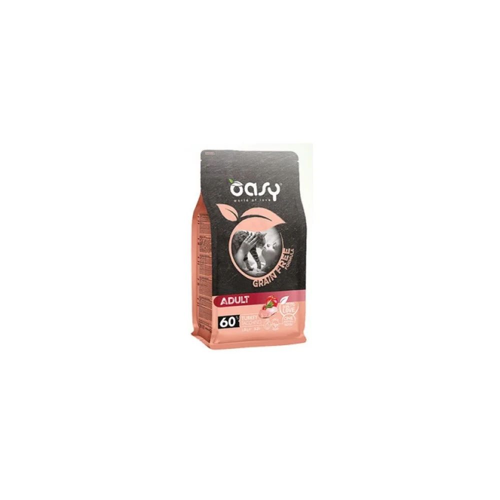OasyOasy Grain-free Formula Adult Cat (tacchino)