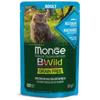 Monge BWild Grain Free bocconcini (acciughe)