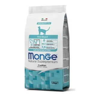 Monge Natural Sterilised Monoprotein (merluzzo)