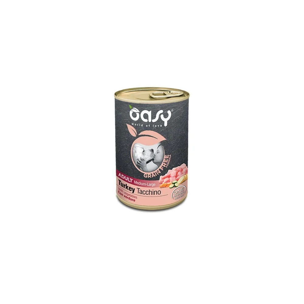 OasyOasy Grain-free Formula adult dog umido (tacchino)