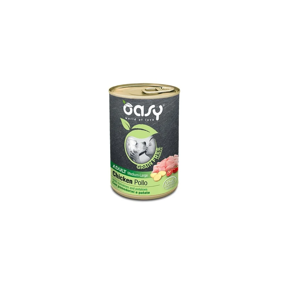 OasyOasy Grain-free Formula adult dog umido (pollo)