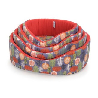 Camon Cuccia ovale Red Fantasy Forest