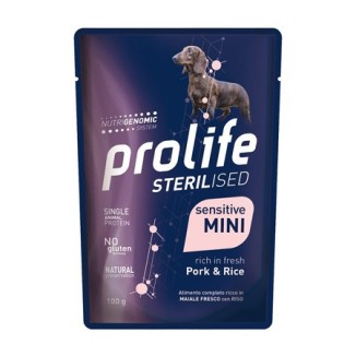 Prolife Sterilised Mini umido (maiale)