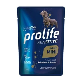 Prolife Sensitive Mini umido (renna e patate)