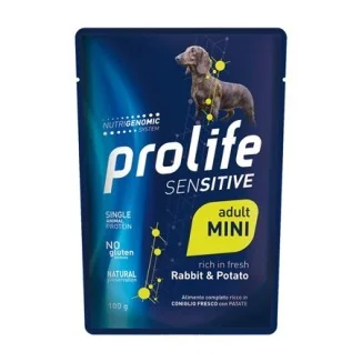 Prolife Sensitive Mini umido (coniglio e patate)