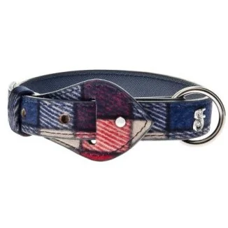 Ferribiella Collare Mokka (tartan)